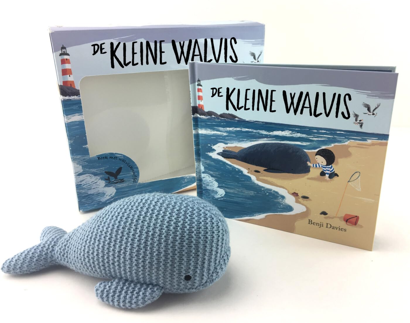 De kleine walvis: boek & walvisknuffel book