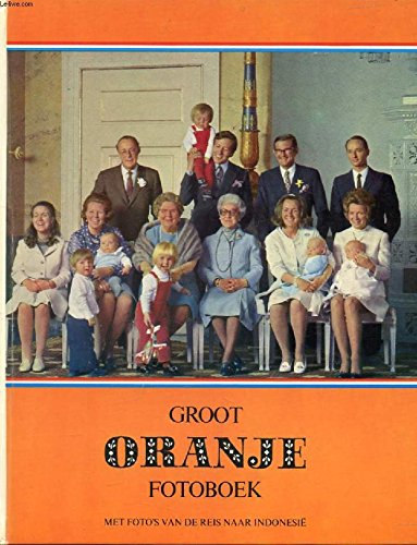 Groot oranje fotoboek book
