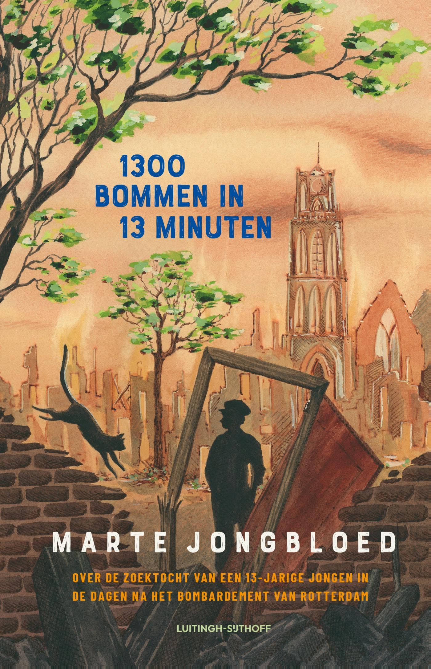 1300 bommen in 13 minuten: over de zoektocht van een 13-jarige jongen vlak na het bombardement van Rotterdam book