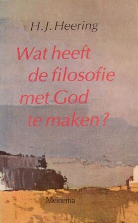 WAT HEEFT DE FILOSOFIE MET GOD TE MAKEN book