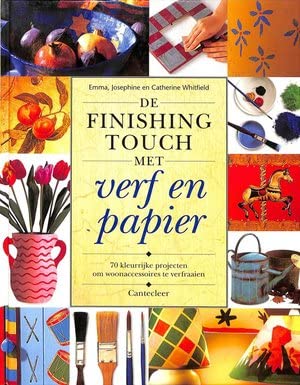 De finishing touch met verf en papier book