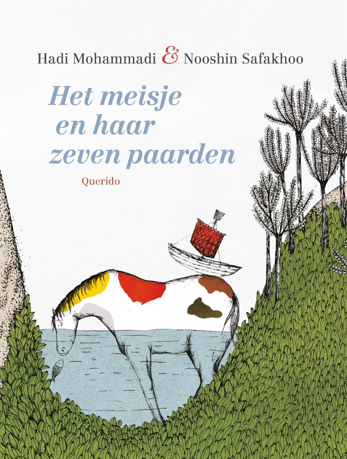 Het meisje en haar zeven paarden book