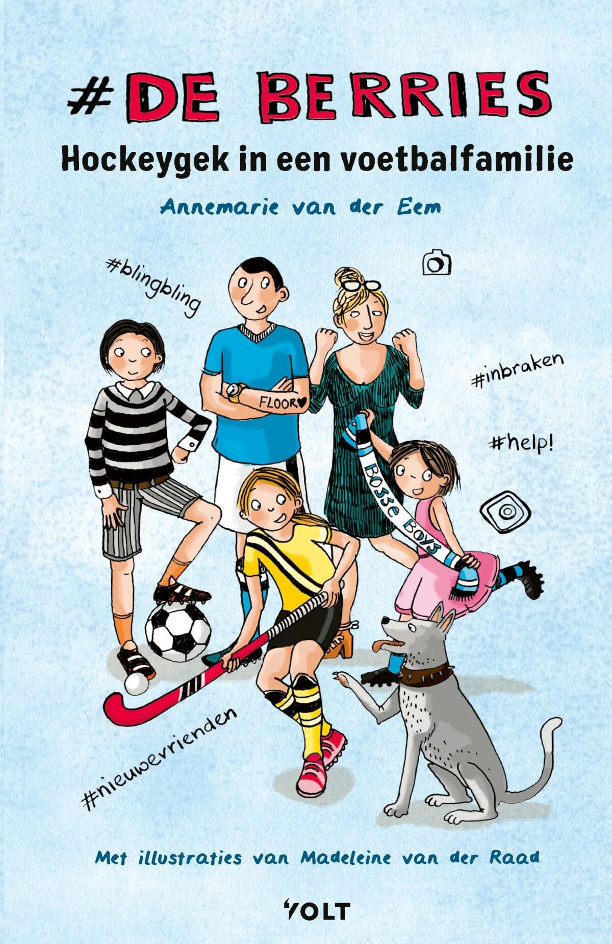Hockeygek in een voetbalfamilie book