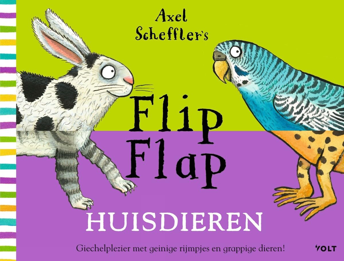 Axel Scheffler's flip flap huisdieren: giechelplezier met geinige rijmpjes en grappige dieren! book