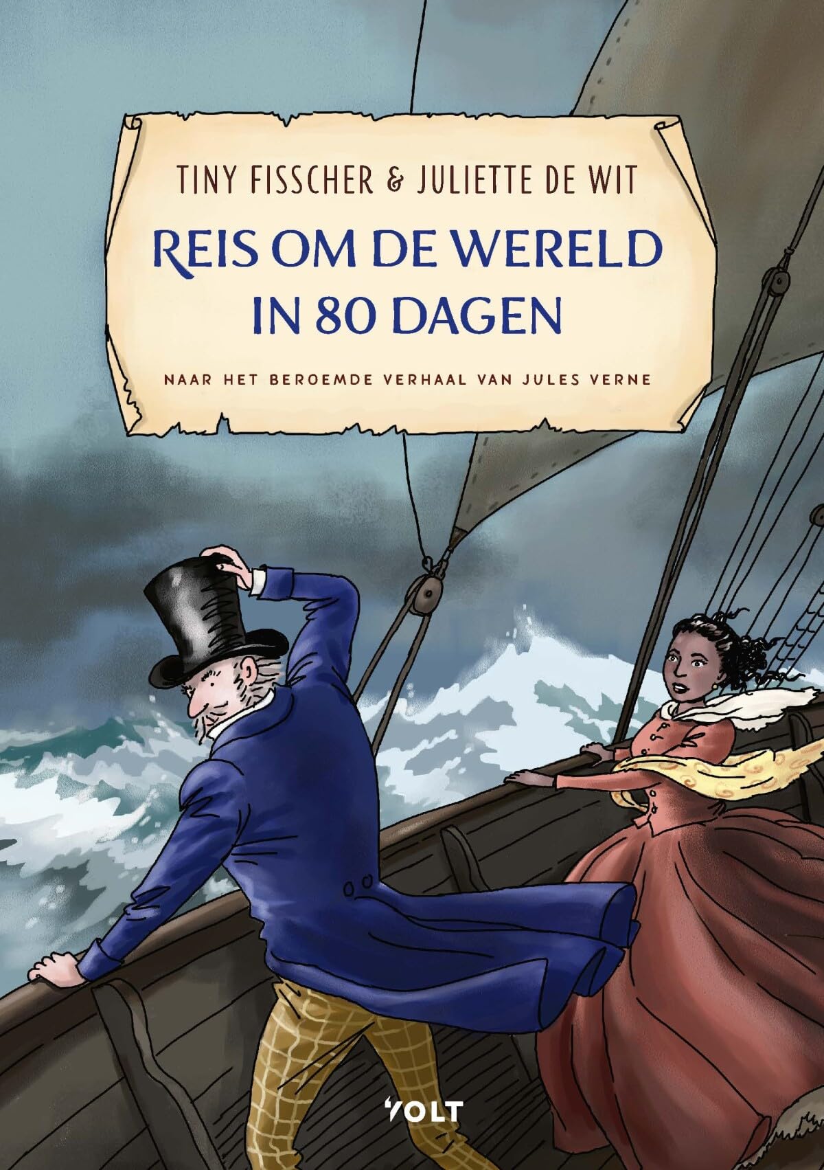 Reis om de wereld in 80 dagen: naar Le tour du monde en quatre-vingts jours van Jules Verne book