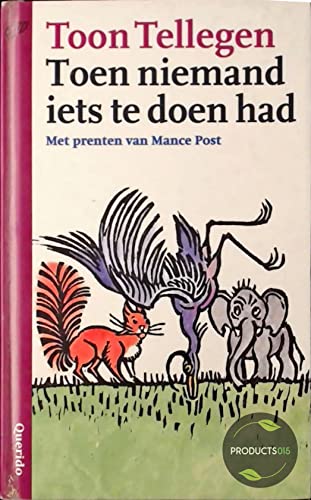 Toen niemand iets te doen had book