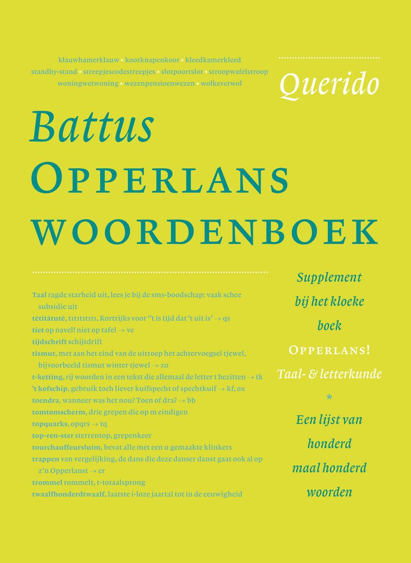 Product Image: Opperlans woordenboek