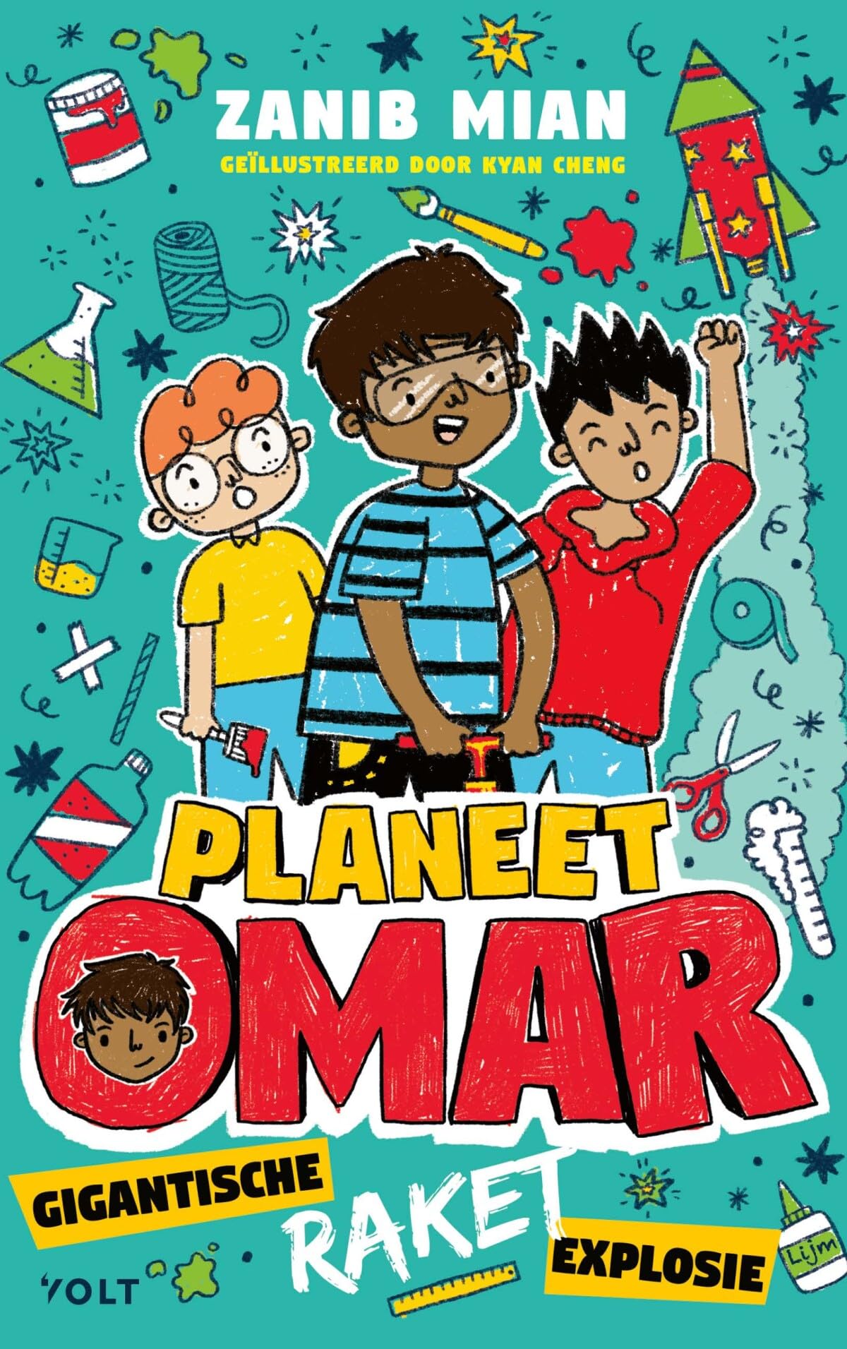 Planeet Omar: Gigantische raketexplosie (Planeet Omar, 5) Non-fiction