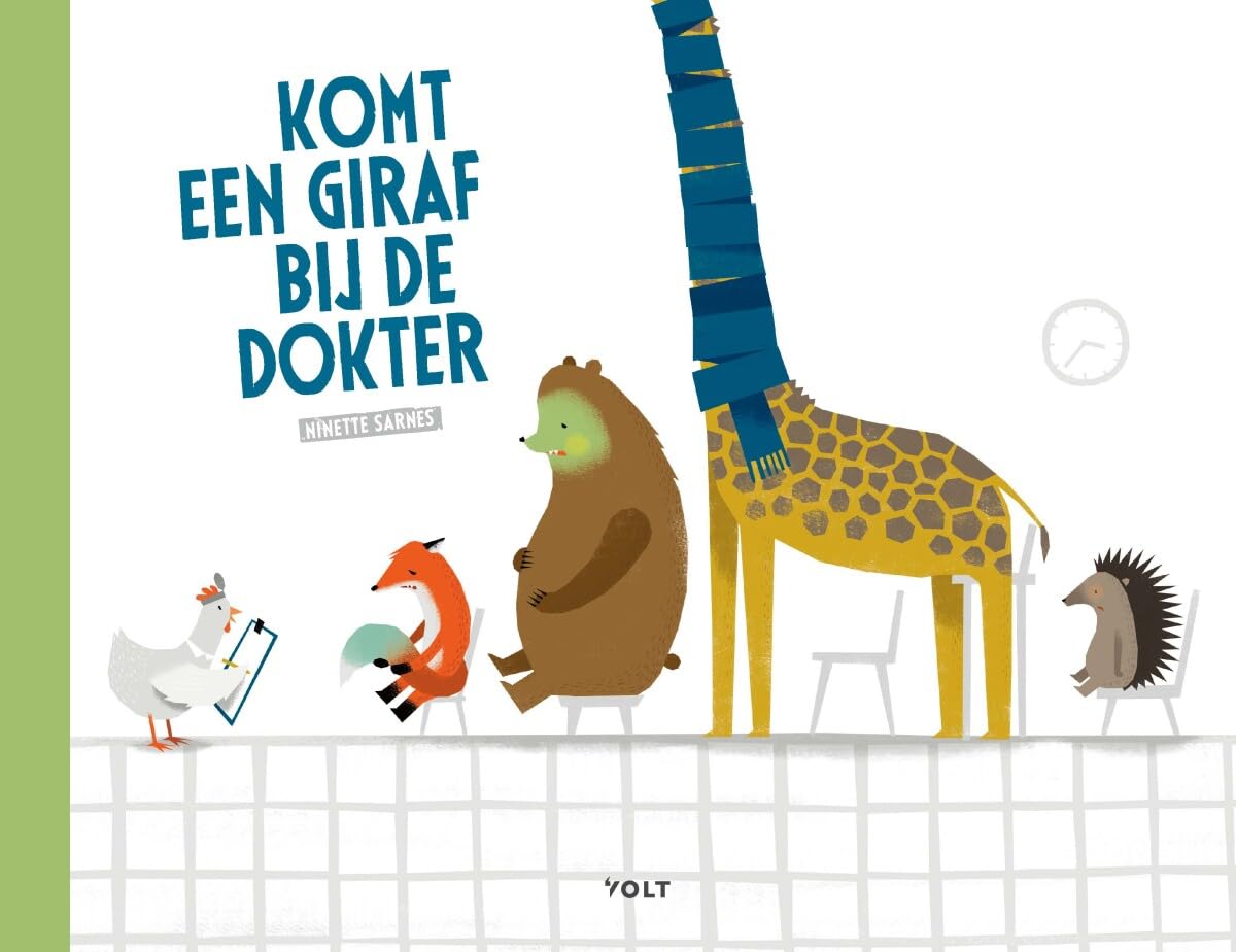Komt een giraf bij de dokter book