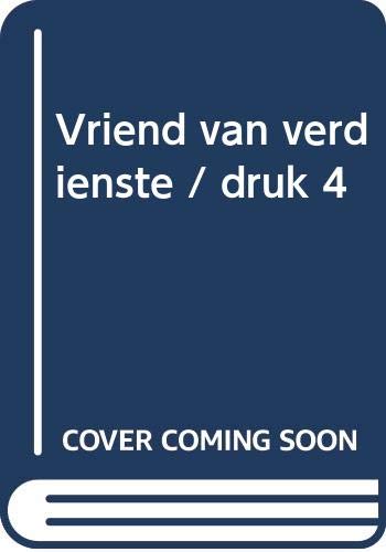 Vriend van verdienste book