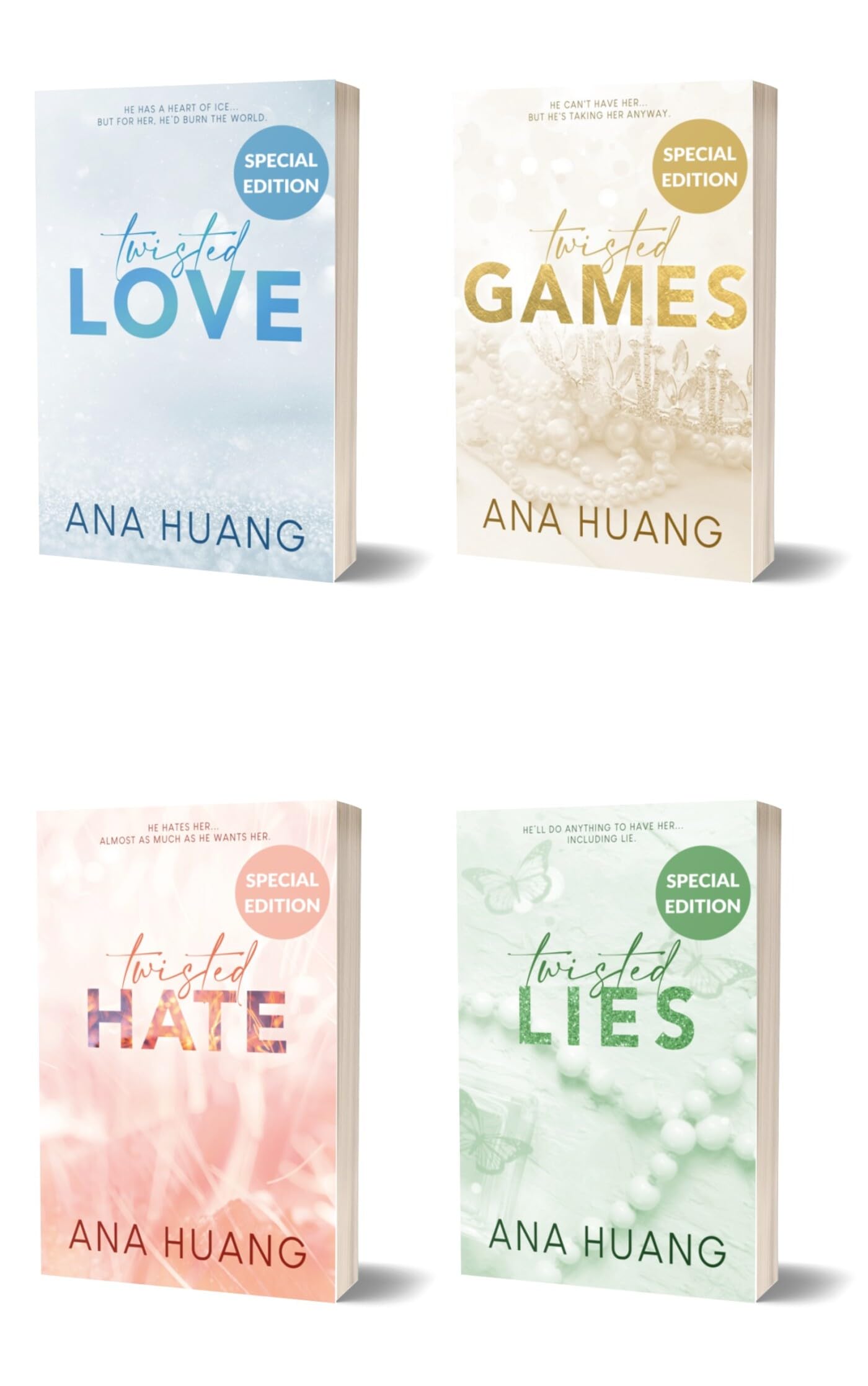 Twisted Love Games Hate Lies set: Special Edition Set (Twisted, 1-4) Contemporary literature