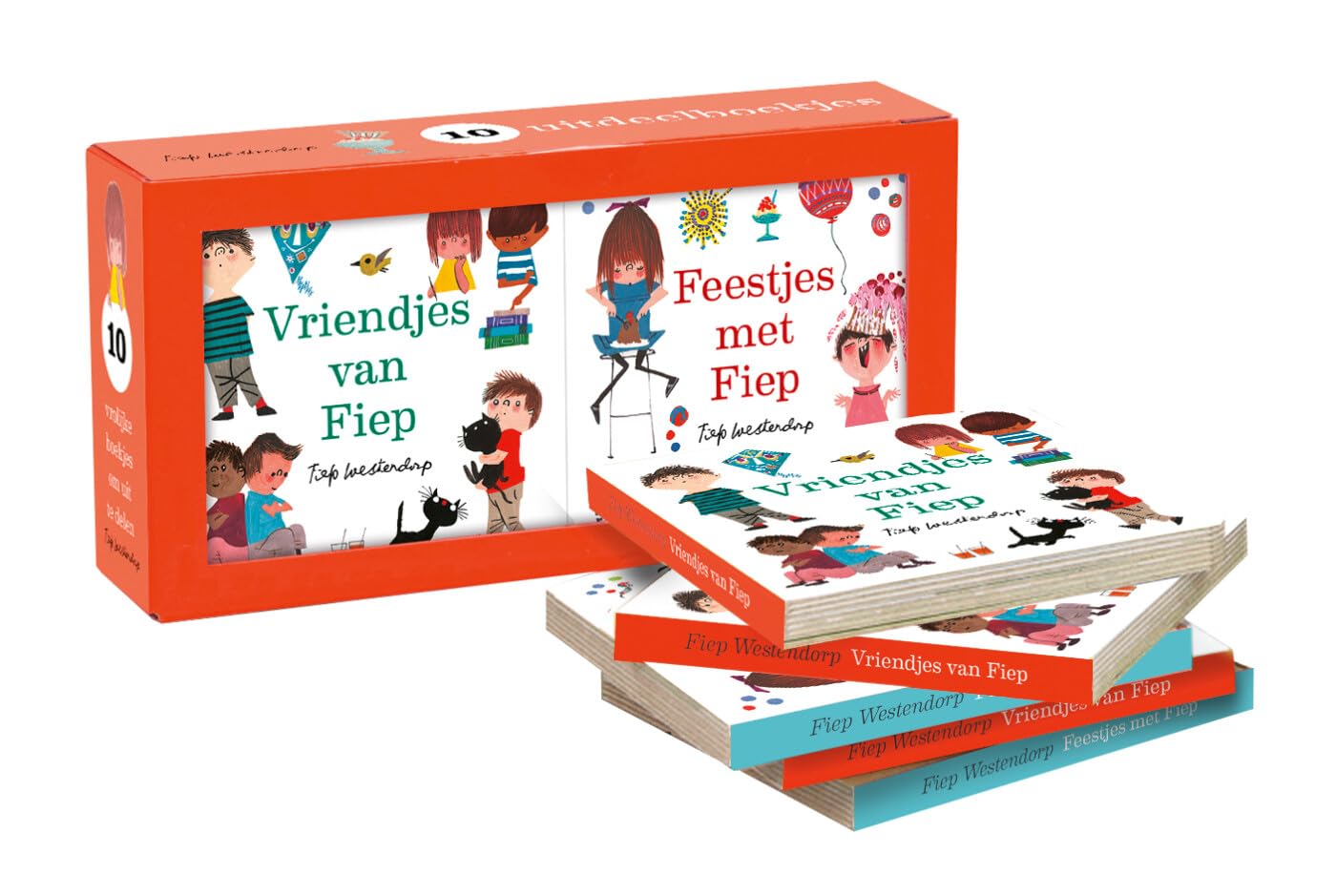 Uitdeelboekjes van Fiep Westendorp: Feestjes met Fiep en Vriendjes van Fiep Novels & Short Stories