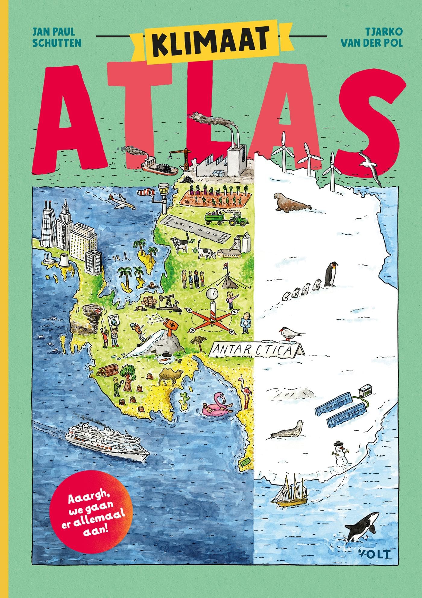 Klimaatatlas: aaargh, we gaan er allemaal aan! book