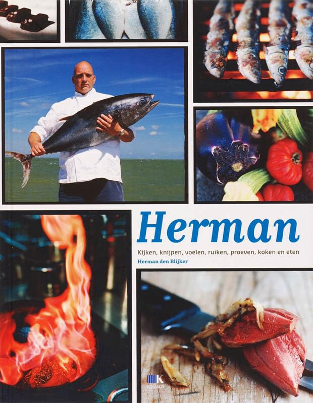 Herman: kijken, knijpen, voelen, ruiken, proeven, koken en eten book