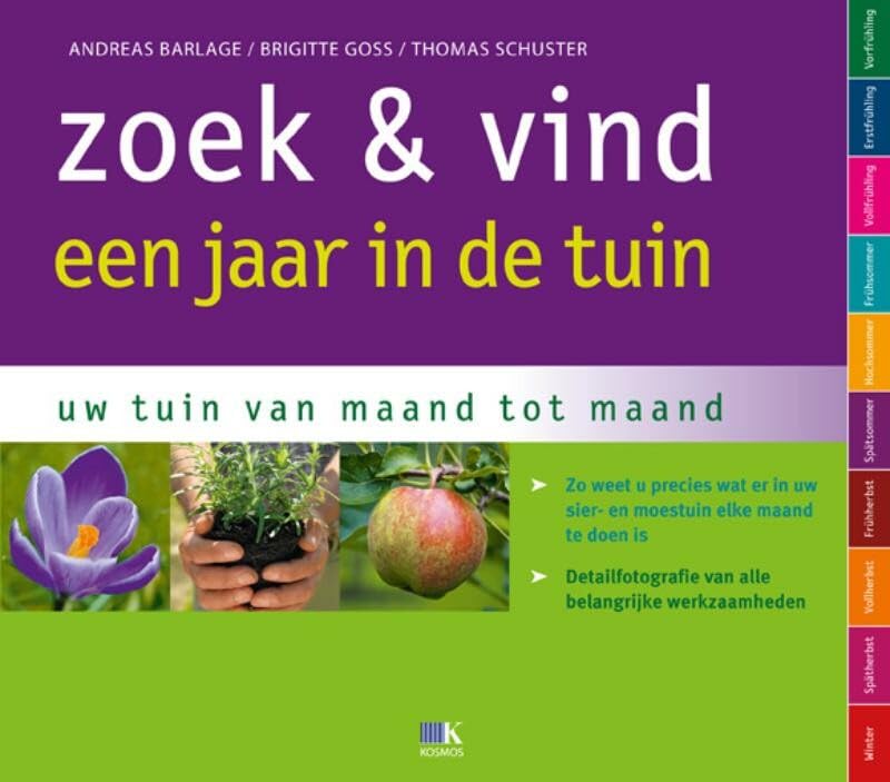 Zoek & vind een jaar in de tuin: uw tuin van maand tot maand Leisure, Home & Garden