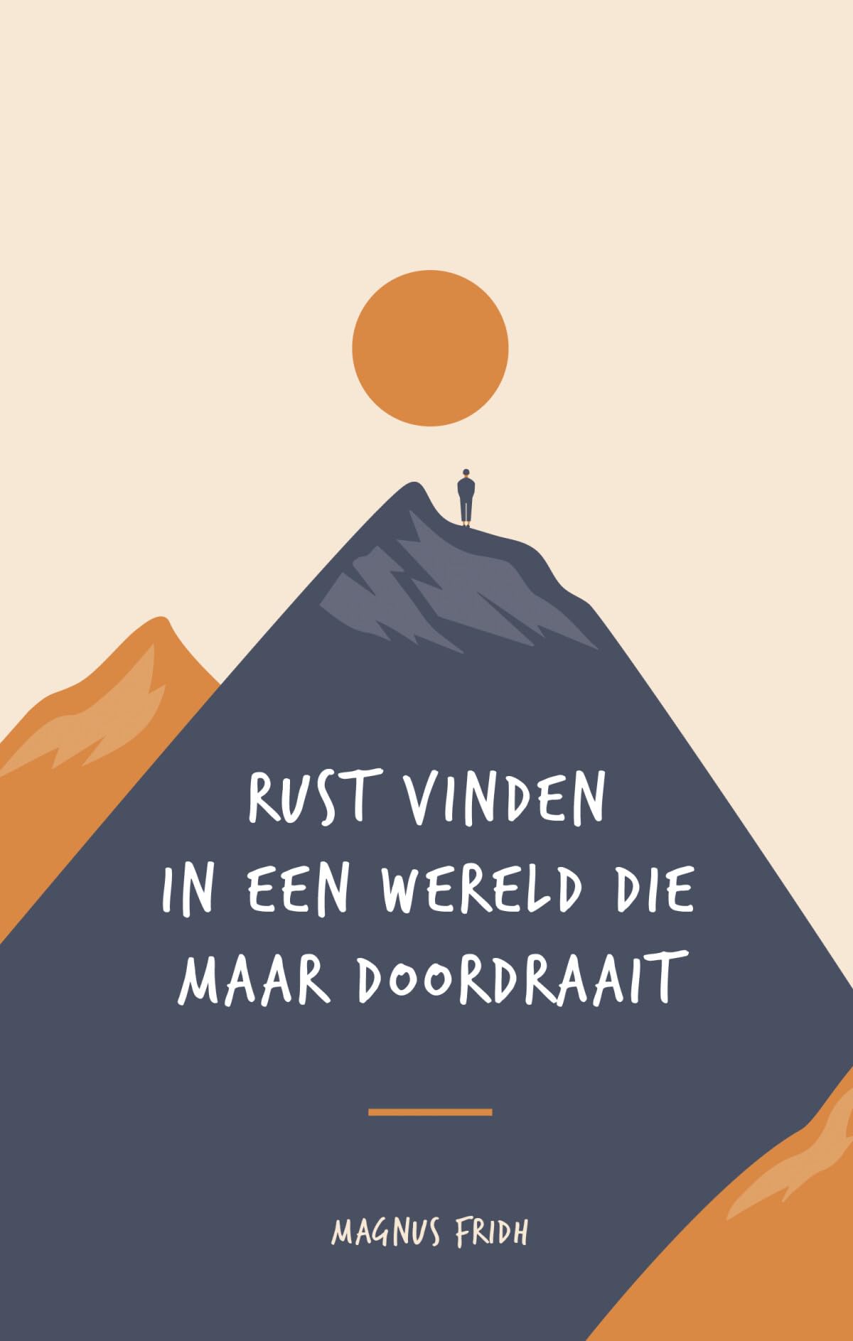 Rust vinden in een wereld die maar doordraait book