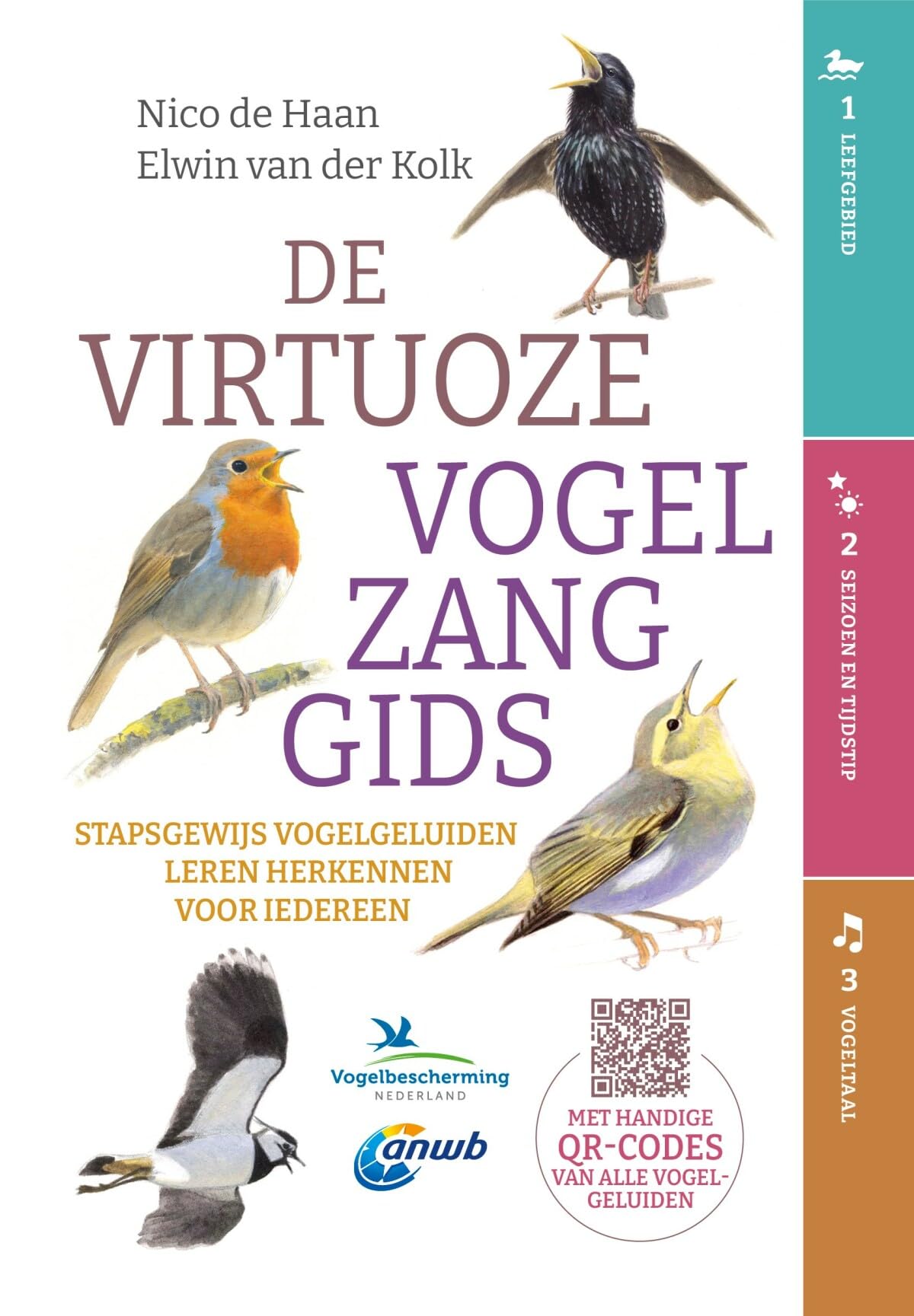 De virtuoze vogelzanggids: stapsgewijs vogelgeluiden leren herkennen voor iedereen book