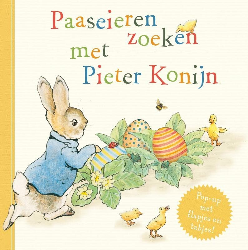 Paaseieren zoeken met Pieter Konijn book