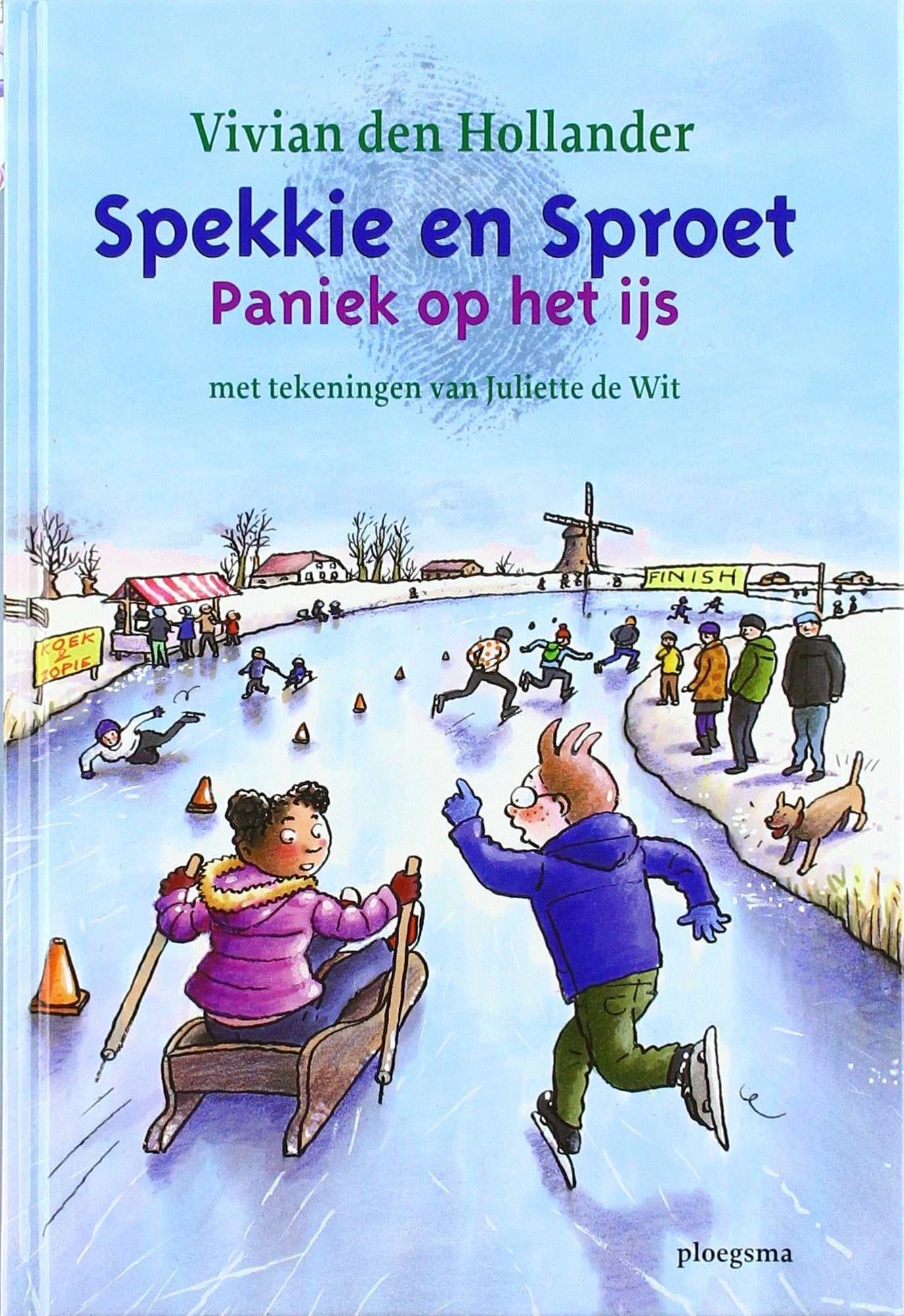 Paniek op het ijs (Spekkie en Sproet) Non-fiction