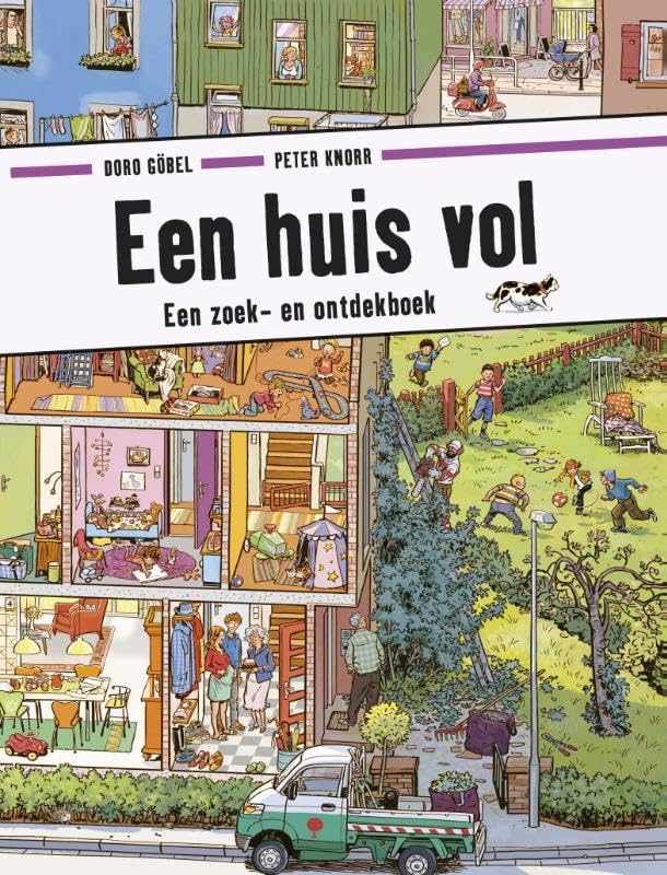 Een huis vol: een zoek- en ontdekboek book