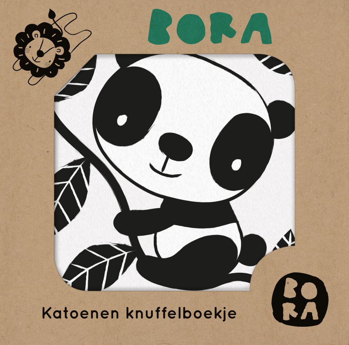 In de dierentuin: katoenen knuffelboekje book