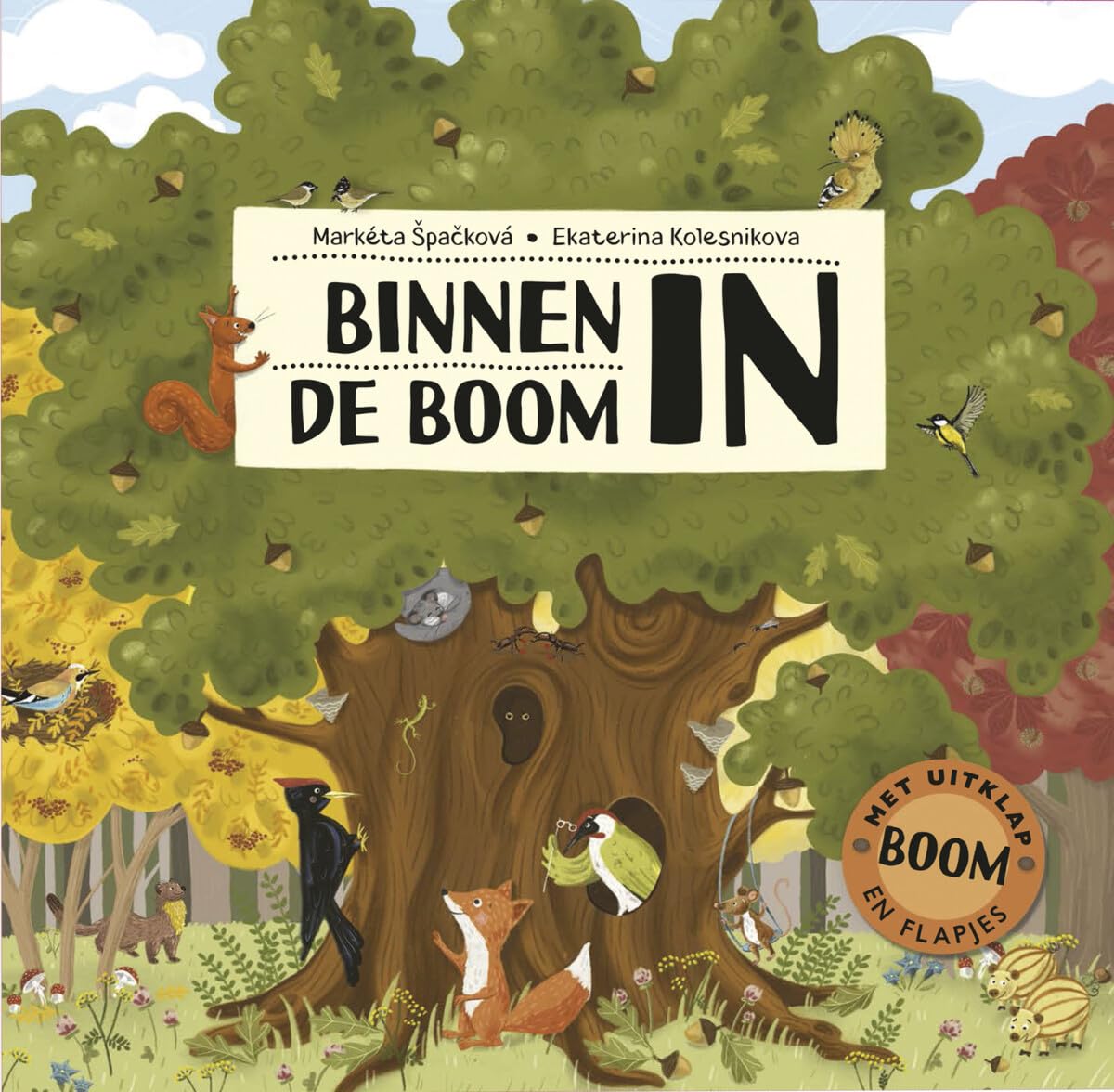 Binnen in de boom book