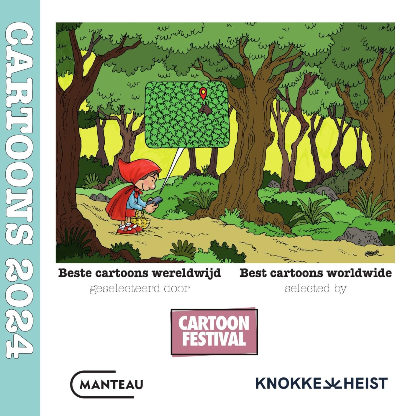 Cartoons 2024: beste cartoons wereldwijd geselecteerd door Cartoonfestival Knokke-Heist book