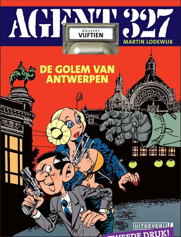 De golem van Antwerpen (Agent 327, 15, Band 15) Humour & Satire