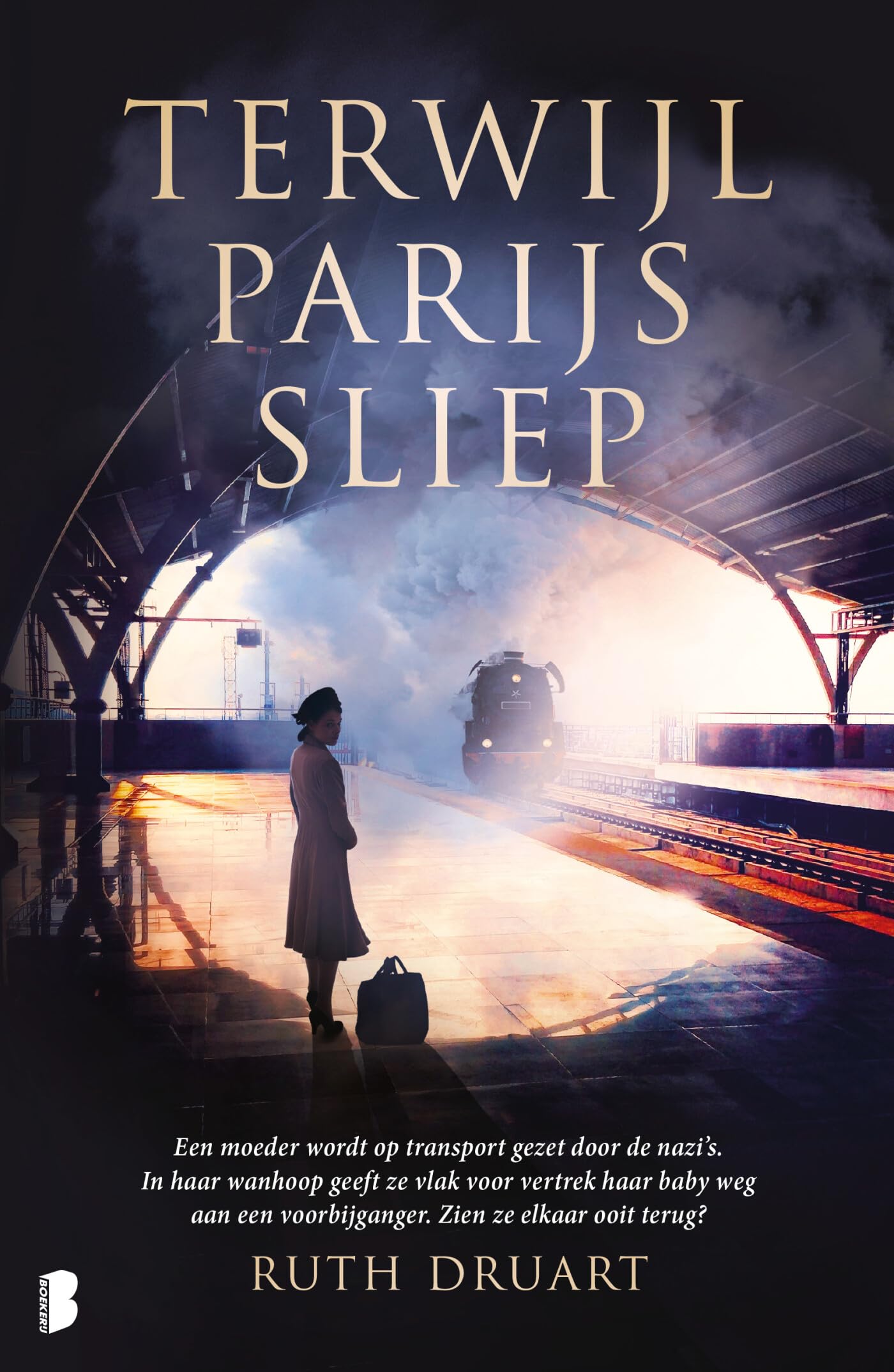 Terwijl Parijs sliep: Een moeder wordt op transport gezet door de nazi's. In haar wanhoop geeft ze vlak voor vertrek haar baby weg aan een voorbijganger. Zien ze elkaar ooit terug? Historical Fiction