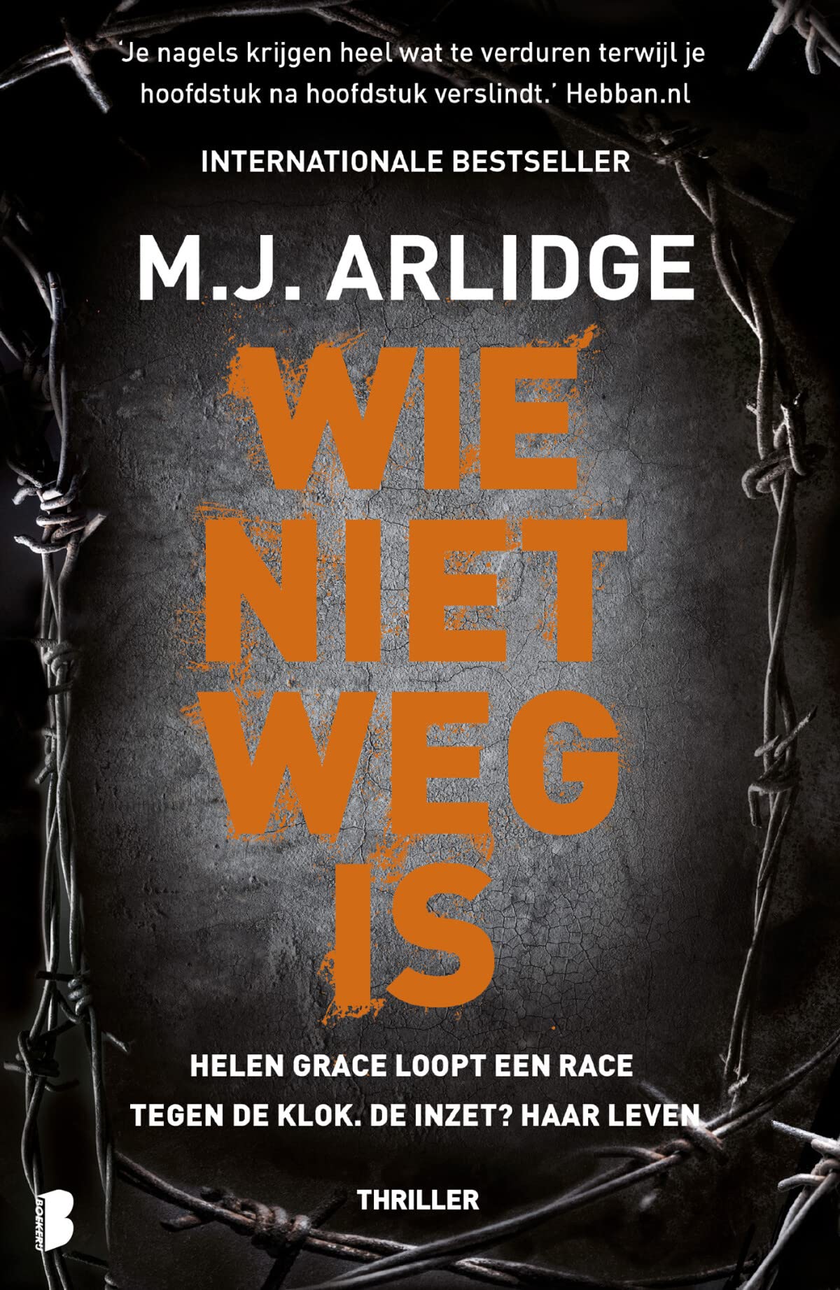 Wie niet weg is: 3=2 Arlidge book