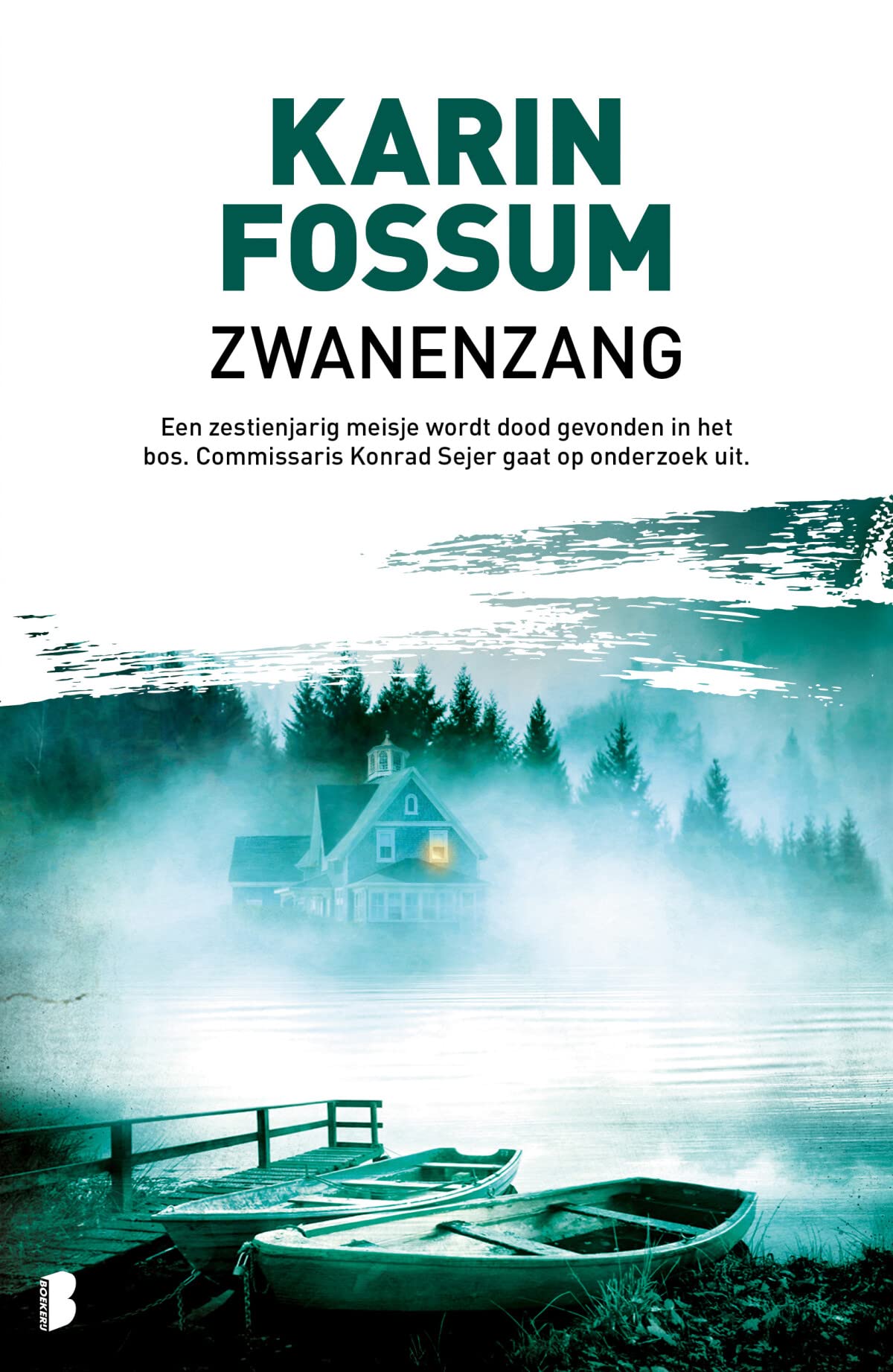 Zwanenzang: Een zestienjarig meisje wordt dood gevonden in het bos. Commissaris Konrad Sejer gaat op onderzoek uit. (Konrad Sejer, 2) Contemporary literature Books