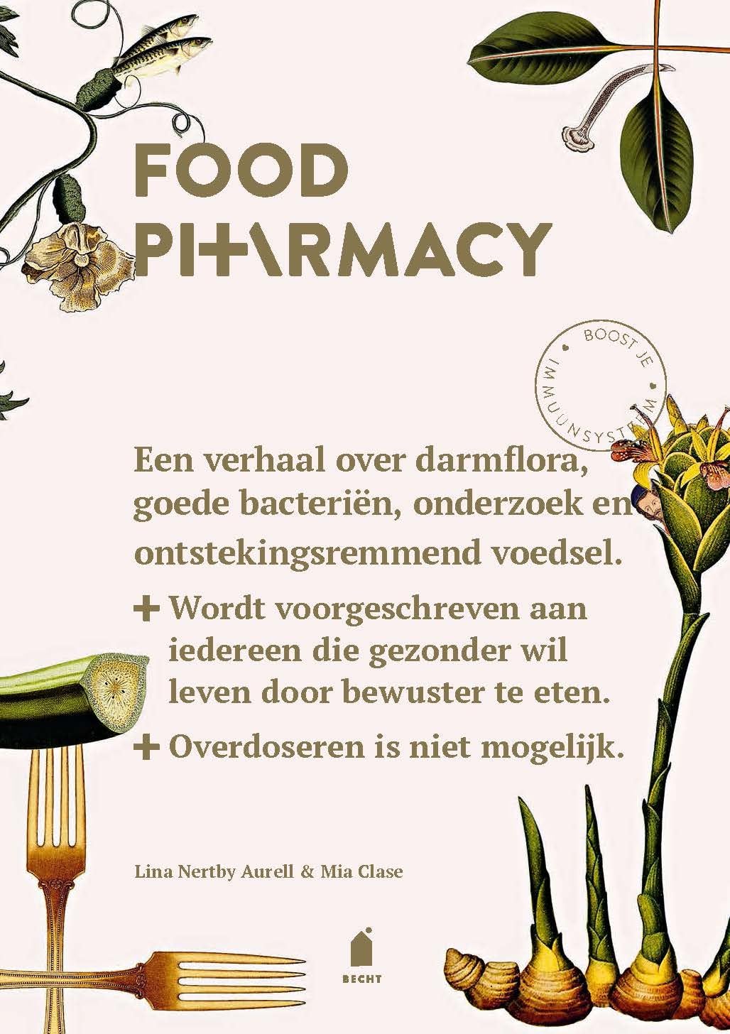 Food pharmacy: een verhaal over darmflora, goede bacteriën, onderzoek en ontstekkingsremmend voedsel. Wordt vooorgeschreven aan iedereen die gezonder ... te eten. Overdoseren is niet mogelijk Leisure, Home & Garden
