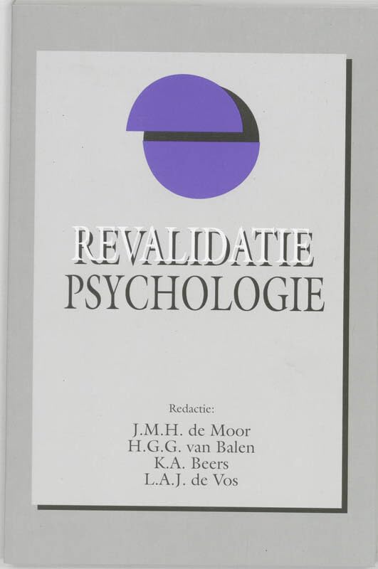 Revalidatiepsychologie book