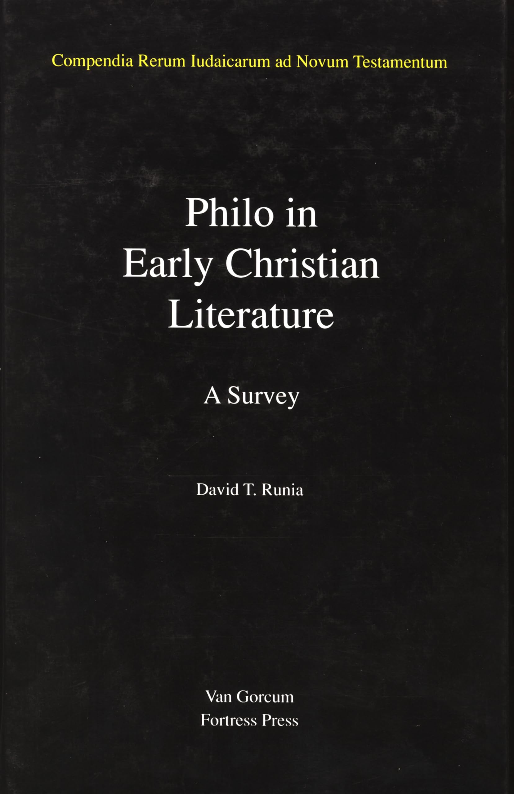 Jewish Traditions in Early Christian Literature, Volume 3 Philo in Early Christian Literature: A Survey (Jewish Traditions in Early Christian Literature, 3) Philosophy