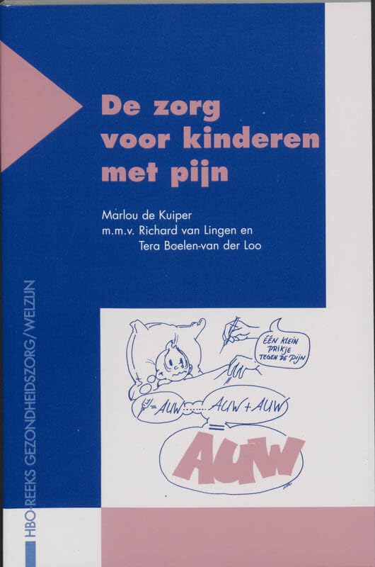De zorg voor kinderen met pijn book