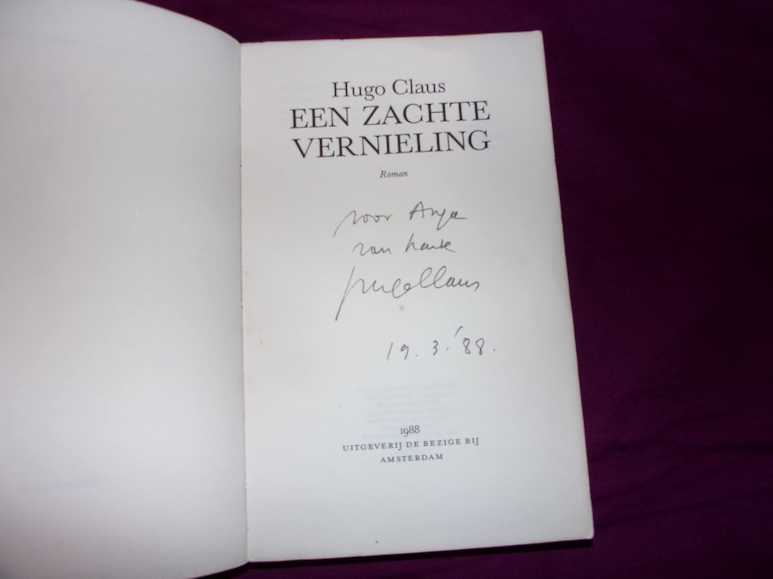 Een zachte vernieling: roman (BBLiterair) Books