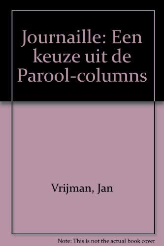 JOURNAILLE Contemporary literature Books