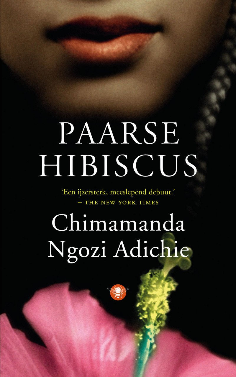 Paarse hibiscus book