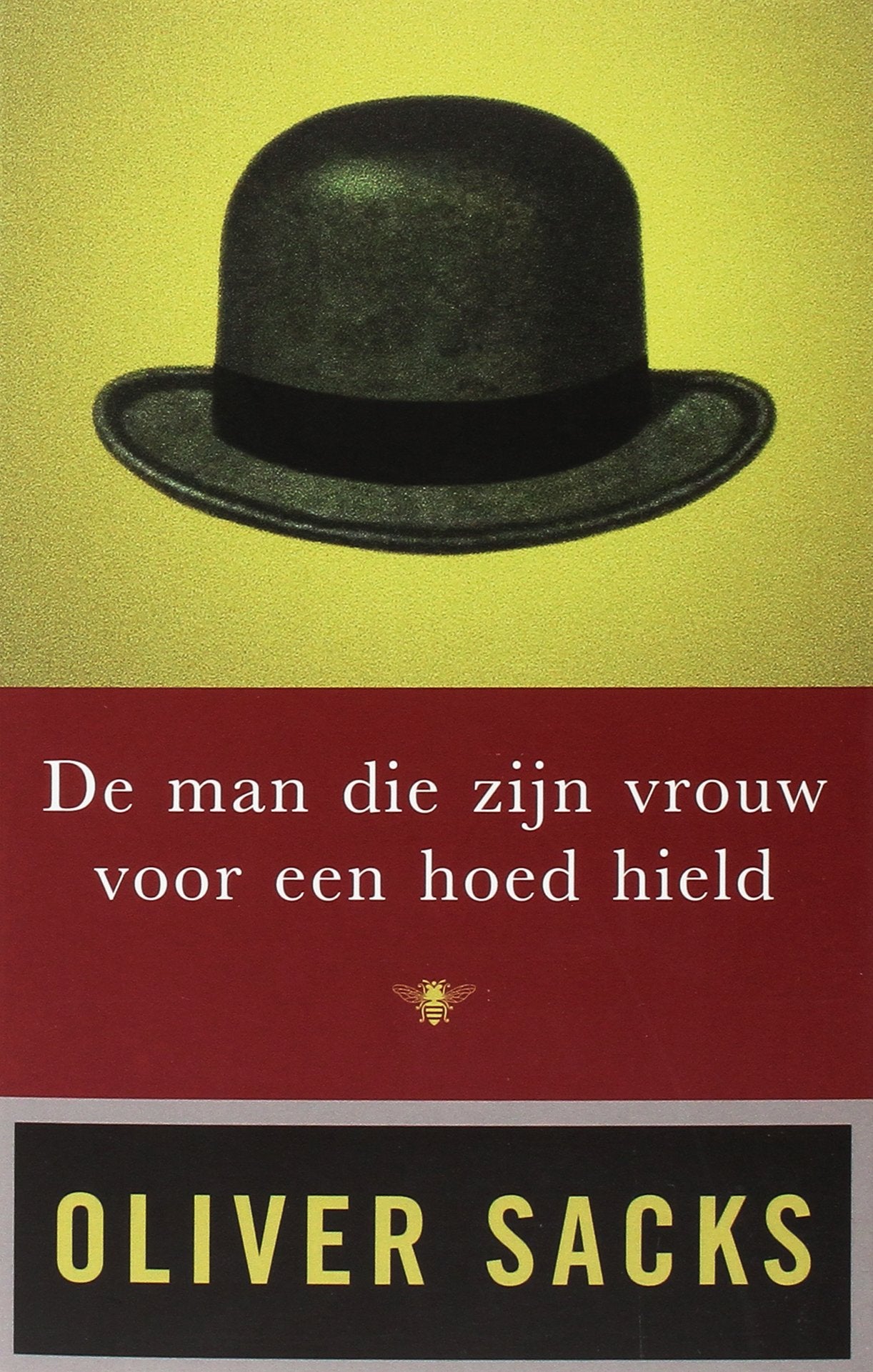 De man die zijn vrouw voor een hoed hield book