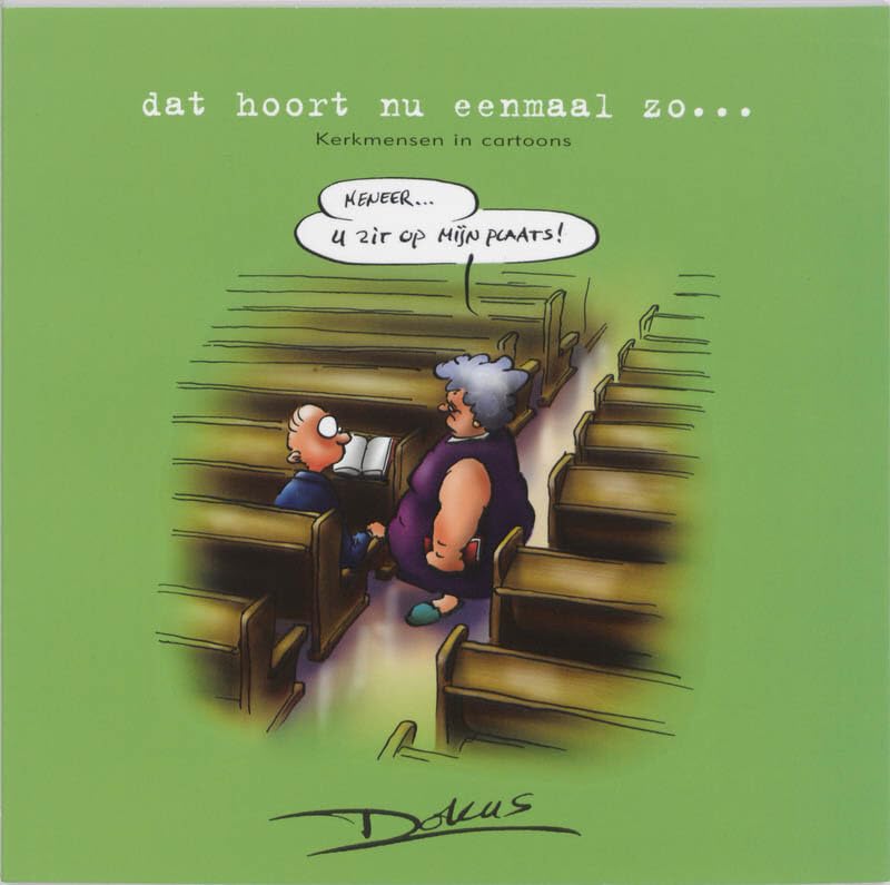 Dat hoort nu eenmaal zo ...: kerkmensen in cartoons book
