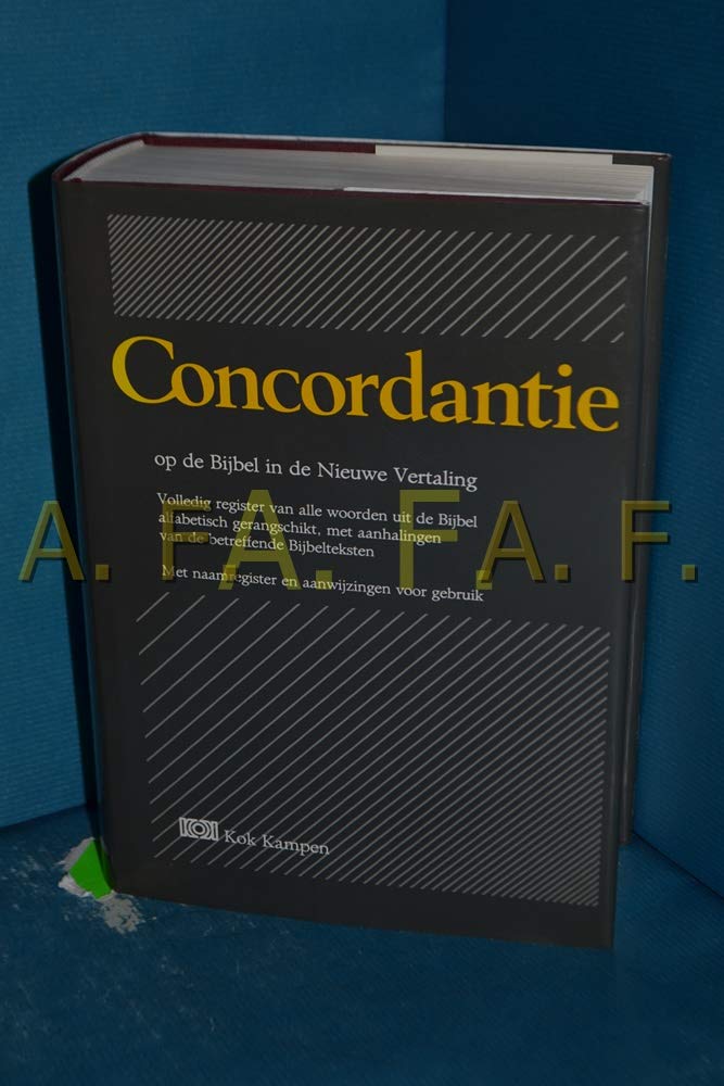 Concordantie op de Bijbel in de nieuwe vertaling van het Nederlands Bijbelgenootschap book