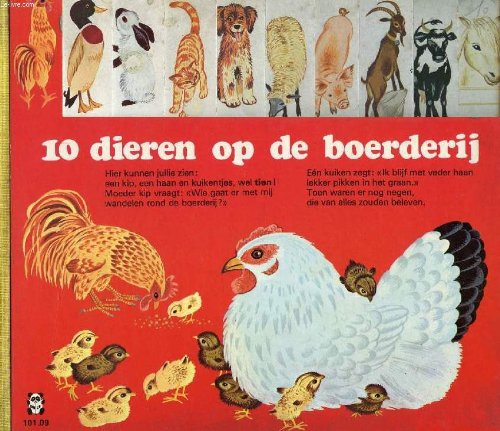 Tien dieren op de boerderij Books