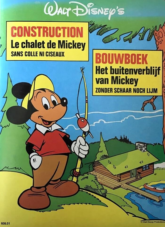 Walt Disney's bouwboek - Het buitenverblijf van Mickey Books