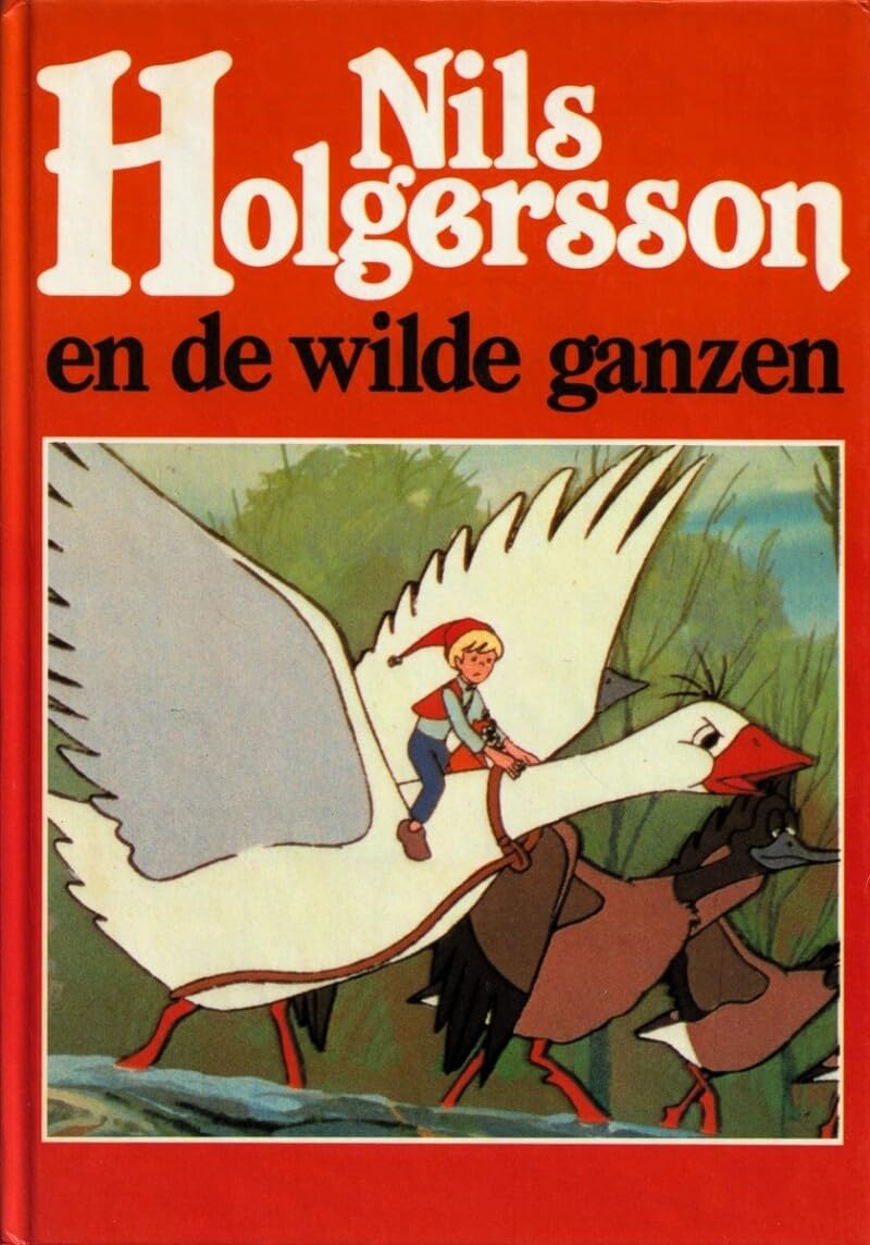 Nils Holgersson en de wilde ganzen book