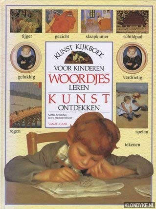 WOORDJES LEREN KUNST ONTDEKKEN - KUNST KIJKBOEK VOOR KINDEREN Books