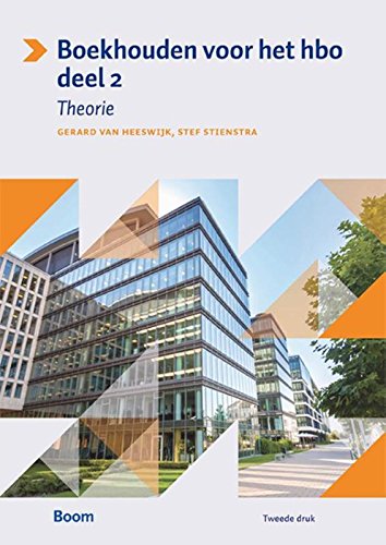 Boekhouden voor het hbo Theorieboek 2 Business, Finance & Career