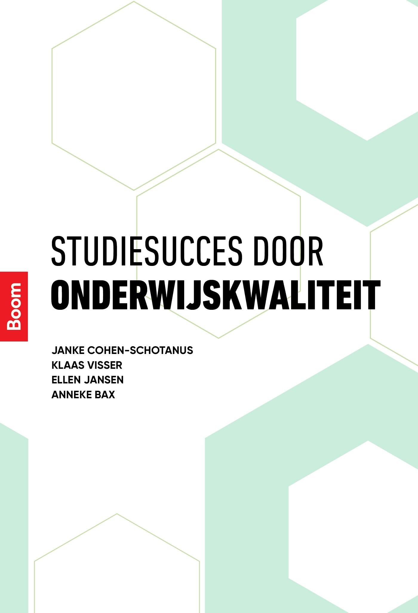Studiesucces door onderwijskwaliteit book