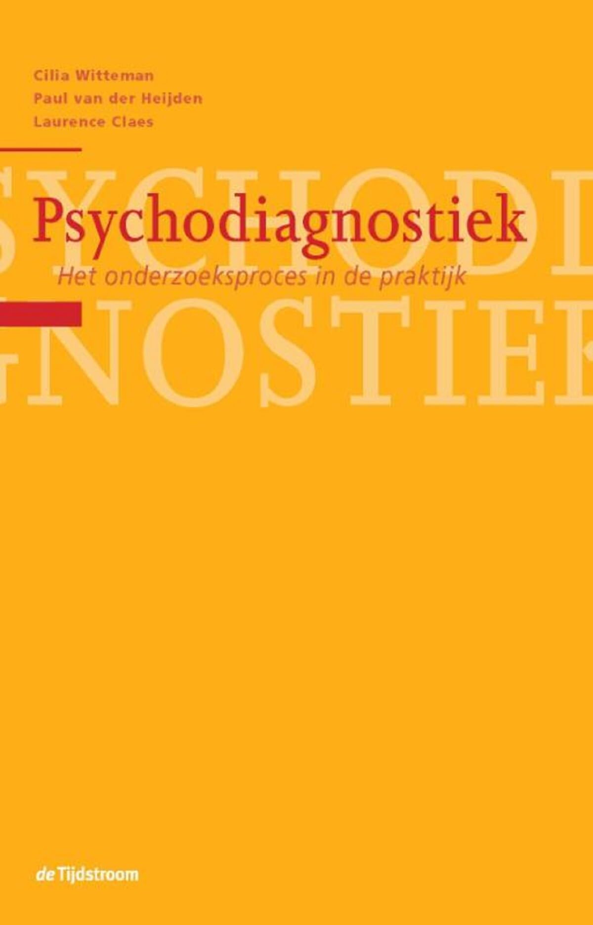 Psychodiagnostiek: Het onderzoeksproces in de praktijk book