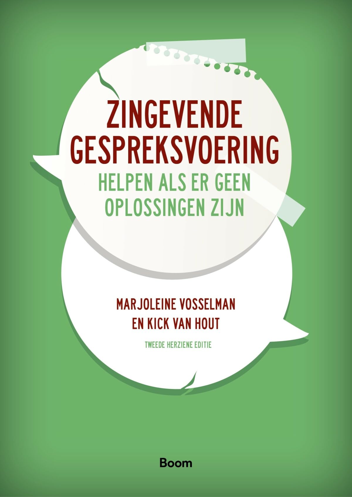 Zingevende gespreksvoering: Helpen als er geen oplossingen zijn book