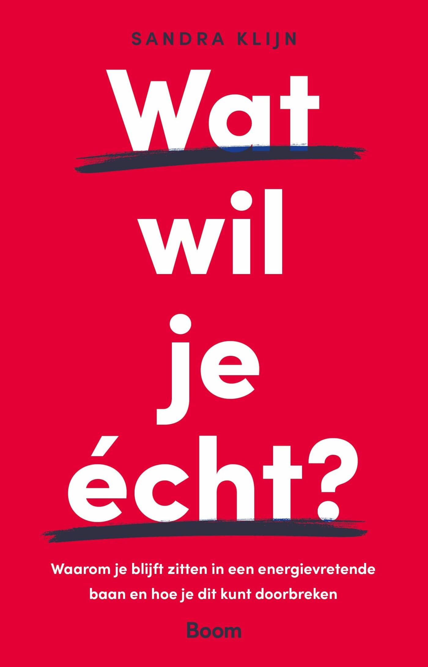Wat wil je écht?: waarom je blijft zitten in een energievretende baan en hoe je dit kunt doorbreken Business, Finance & Career